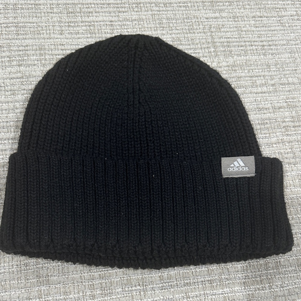 Adidas Classic Black Knit Hat